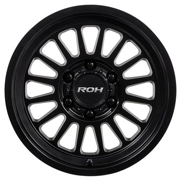 ROH Apollo Matte Black Wheel – Premium Off-Road Wheels for 4x4 Vehicles